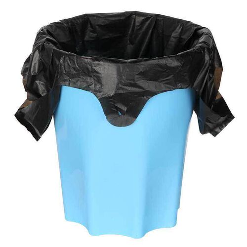 Vest-style Garbage Bag Thickened Portable Black Small Househ