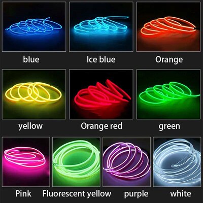 Automobile Atmosphere Lamp Car Interior Lighting LED Strip D