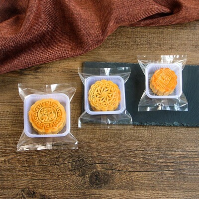 Baking package transparent bag compound middle sealing bag s