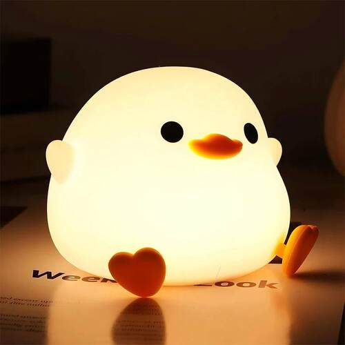 DoDo Duck Night Light, Cute Duck Lamp, Rechargeable