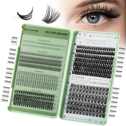 Diy Single Cluster Hair Eyelash Book False Eyelashes Natural