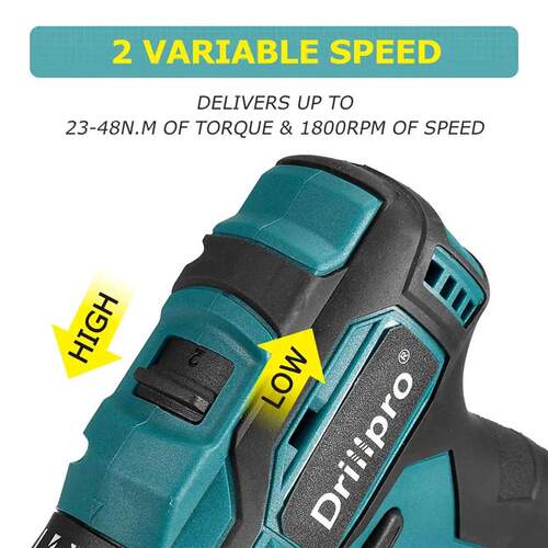 10mm 13mm Brushless Impact Drill High-Power Electric Drill D