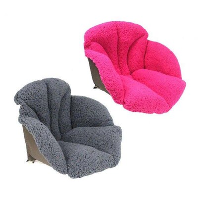 Office Chair Cushion Warm with Lumbar Support for Gaming