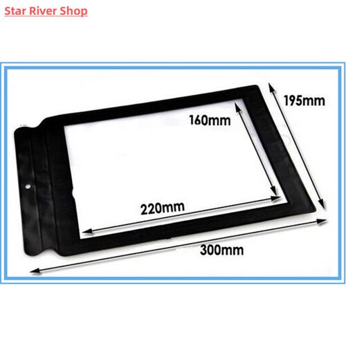 A4 Lenses Large Sheet Magnifier Magnifying Glass Book Readin