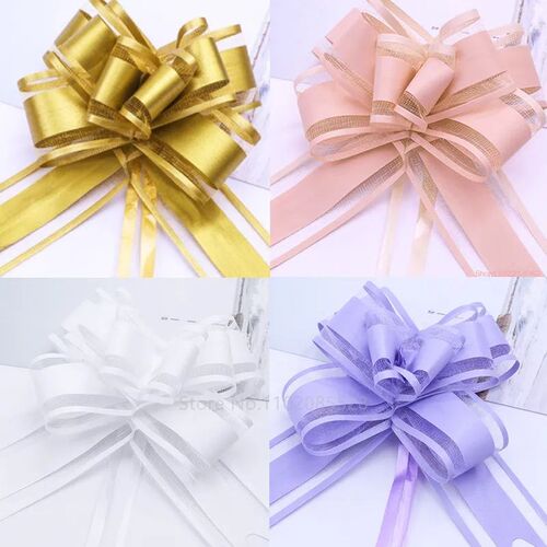 20/10Pcs Flower Car Gifts Wedding Pull Bow Ribbons  Wrap Pac