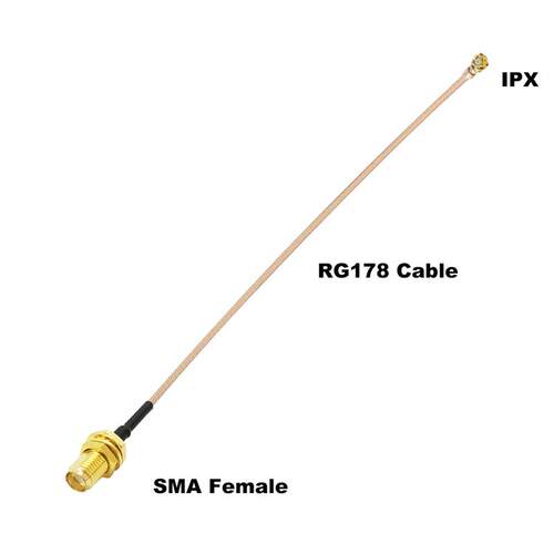 ALLiSHOP sma pigtail Jumper RP SMA female to UFL IPX RG178
