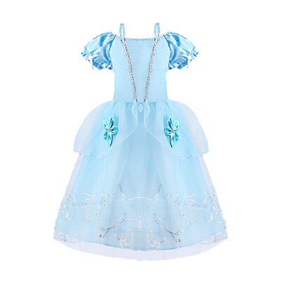 Cinderella Dress Girls Cosplay Cinderella Costume and Prince