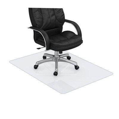 PVC transparent floor mat for office computer swivel chair