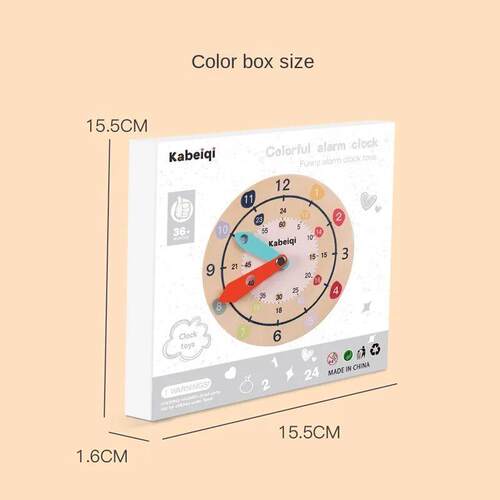Children learn clock teaching AIDS Learn to understand clock