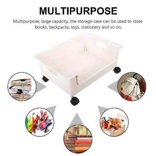 Storage Box with Pulleys Book Shelves Books Display Shelf