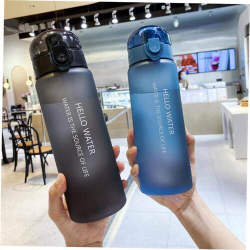 780ml Portable Clear Water Bottle Bpa Free Plastic Tea Coffe
