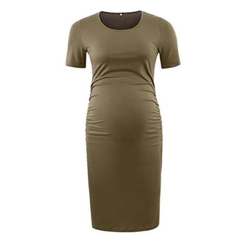 New short sleeved maternity dress summer Women skirt洋装女