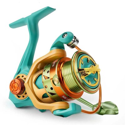 1000-2000  spinning reel Aluminium Spool 5.2:1 Metal Spinnin