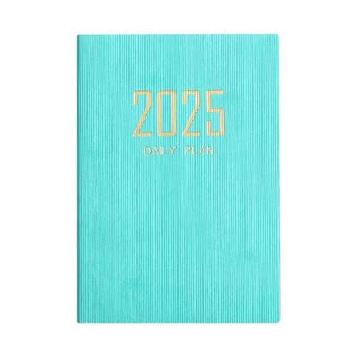 A5 2025 Agenda Book with Calendar English Daily Weekly Month