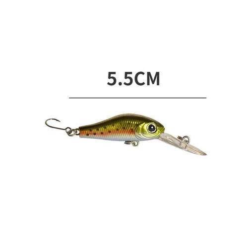 1PCS 5.5cm/7cm Fishing Lure Quality Minnow Lure 3D Eyes Plas