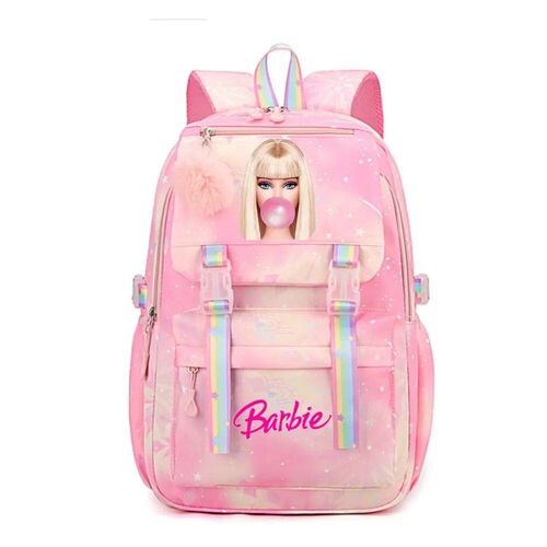 New Barbie Boy Girl Kids School Book Bags Women Bagpack Teen