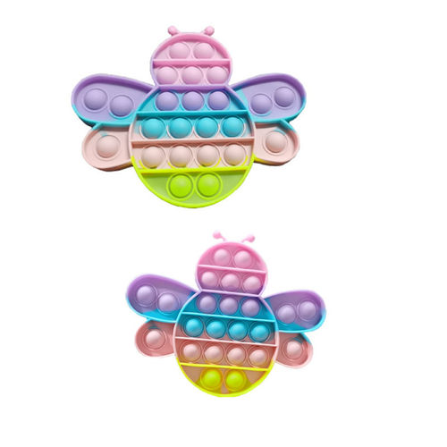 New Push Bubble Fidget Antistress Toys Adult Kids Unicorn