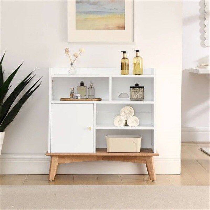 Sideboard Buffet Cabinet Wood Floor Storage Console Table图片