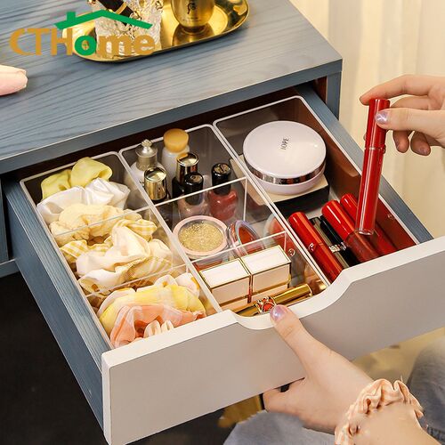 Acrylic Makeup Organizer for Storage Boxes Desktop Cosmetic