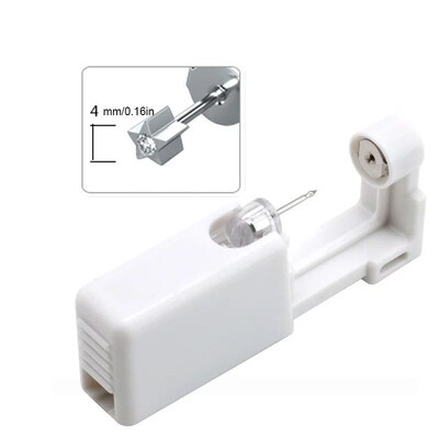 1Pc Disposable Sterile Ear Piercing Kit, Cartilage Tragus He