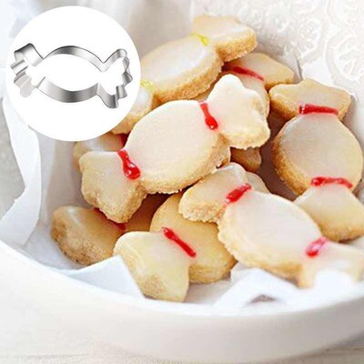 3D Metal Stainless Steel Cookie Cutter Christmas Candy Shape