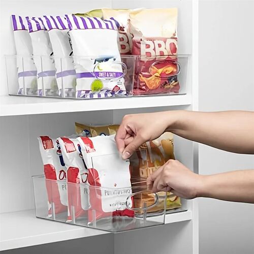 Refrigerator Organizer Bin Clear Plastic Food Storage Organi