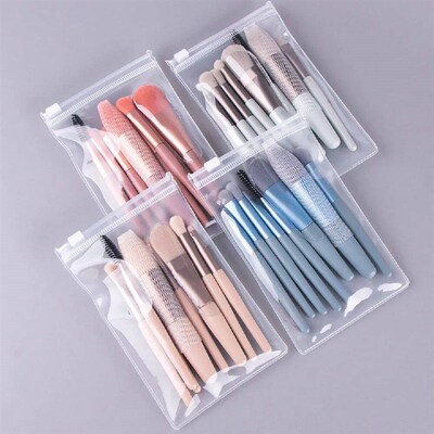 New 8Pcs Makeup Brush Set Makeup Concealer Brush Blush Loose