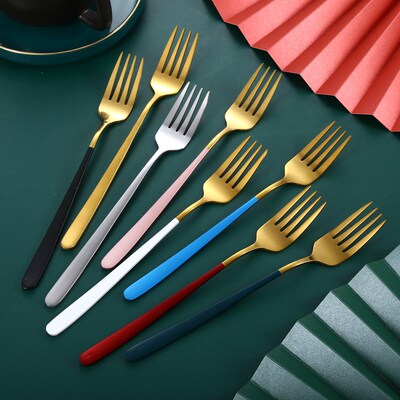 Dinnerware Set Tableware Fork Coffee Spoon Flatware 汤匙勺叉