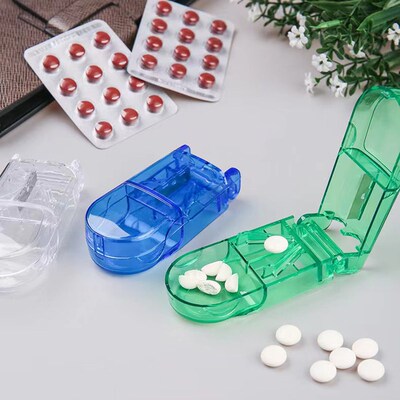 Medicine Box Pill Caplets Medicine Dose Tablet Cutter Splitt