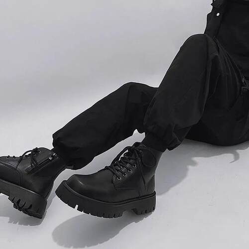Tactical Boots Men Man Shoes Work and Safety Shoes Dress Boo