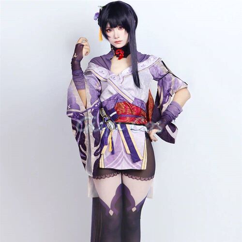 Beelzebul Raiden Shogun Cosplay Costume Genshin Impact Adult