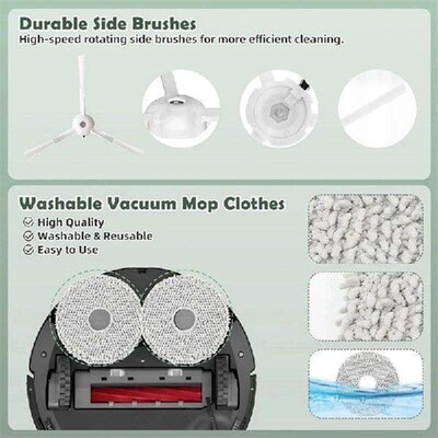 Accessories Kit For Roborock Q Revo Robot Vacuum