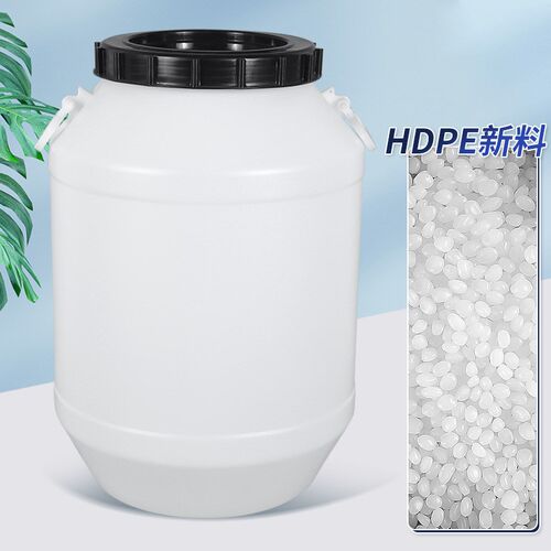 Food Grade 100L Plastic Bucket PE Water Tank Oil Barrel Home