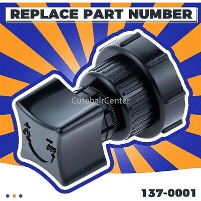 Plastic Manifold Air Compressor Regulator Valve Knob