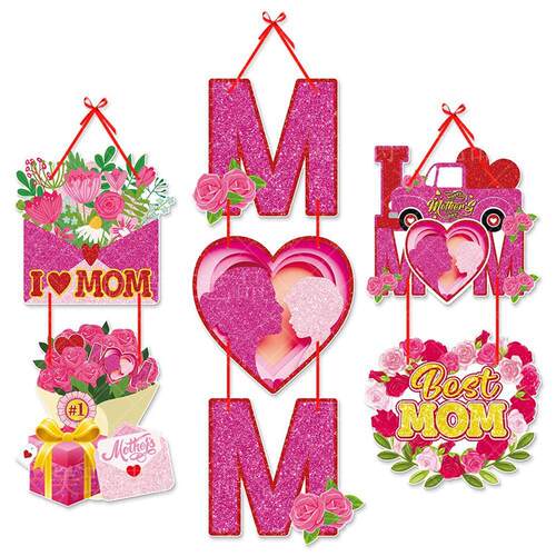 Mothers Day Decoration Door Hanging Ornaments Mom Mothers