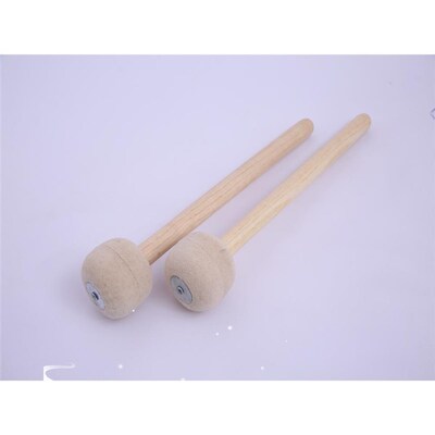 Felt head snare drum hammer maple handle brigade drum stick