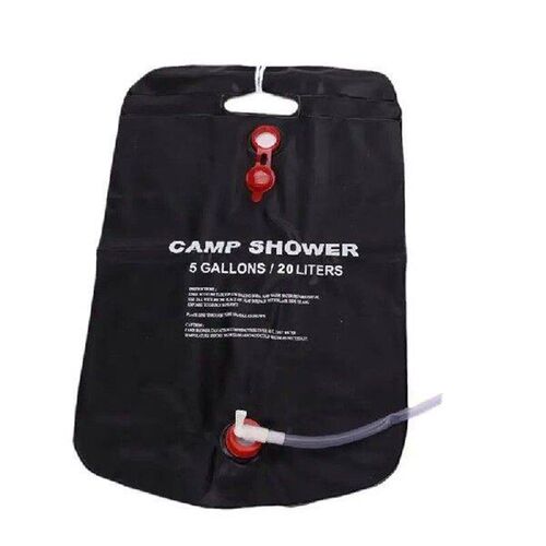 Camping Shower Bag 20L Water Tank Solar Heated Portable