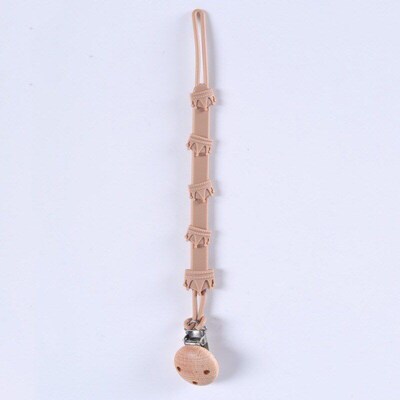 Multifunctional Silicone Antidrop Chain Toy Pacifier Clip Te