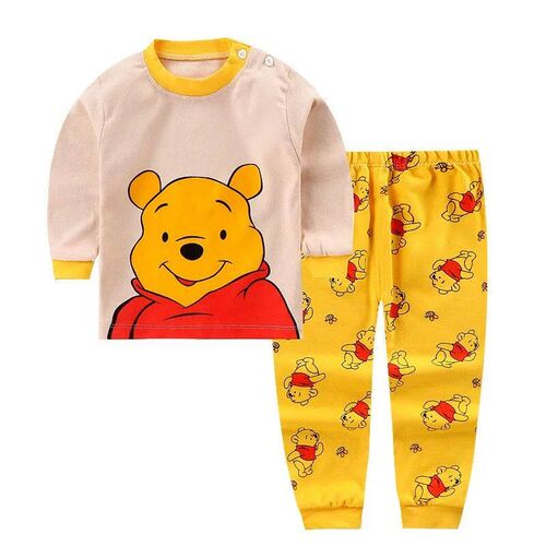 Winnie Pooh Baby Underwear Suit Childrens Wear Home Clothes