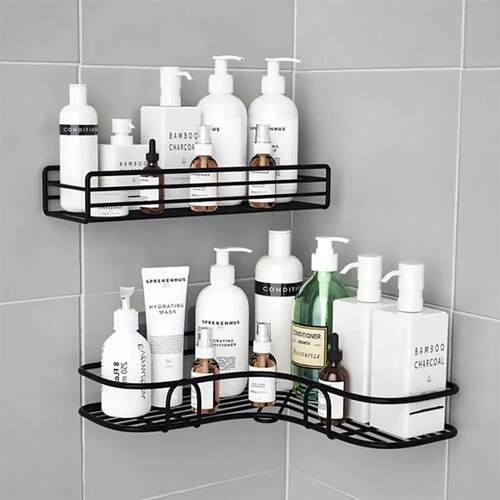 Toilet Storage Rack Bathroom Shelf No-Drill Corner Shelf Sho