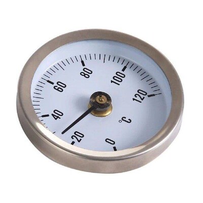 Stainless Steel Case Steam Sauna Thermometer Hygrometer