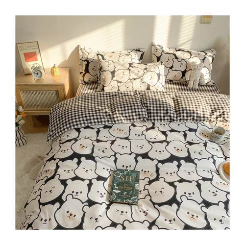 Quilt Bedsheet Bedcovers Duvet Sheets Bed Set Bedding Cover