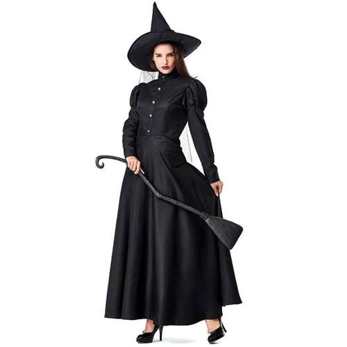 Halloween Wizard Cosplay Costume Kids Adult Halloween Women