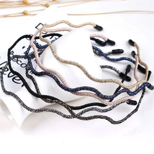 Fashion Women Super Thin Glitter Hairbands Personality Handm