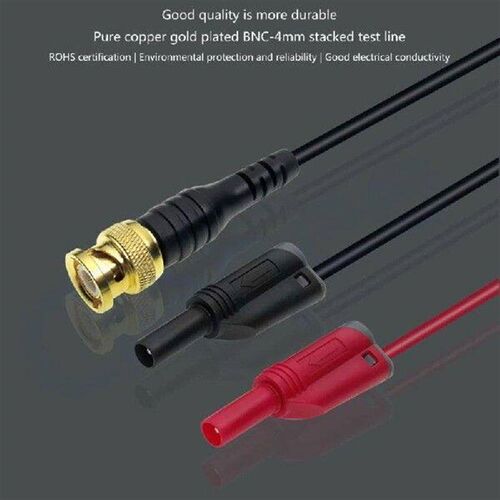 BNC Cable Test Leads- Heavy Duty Auto Test Line BNC to