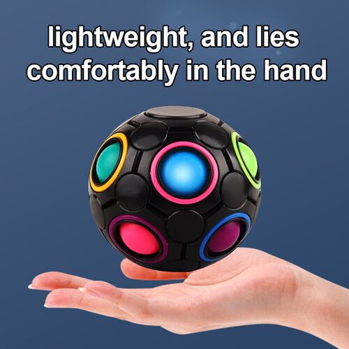New Rainbow Magic Ball Fidget Spinning Top Fidget Toys Game