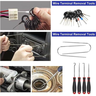 5/12/41/161/231PCS Auto Clip Pliers Fastener Remover Pry Too