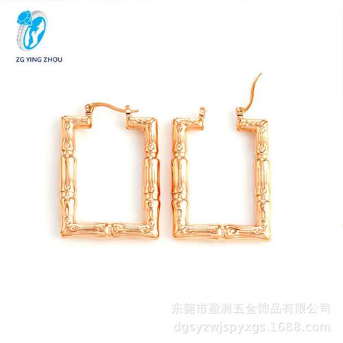 Fashion simple personality tend titanium steel all-match ear