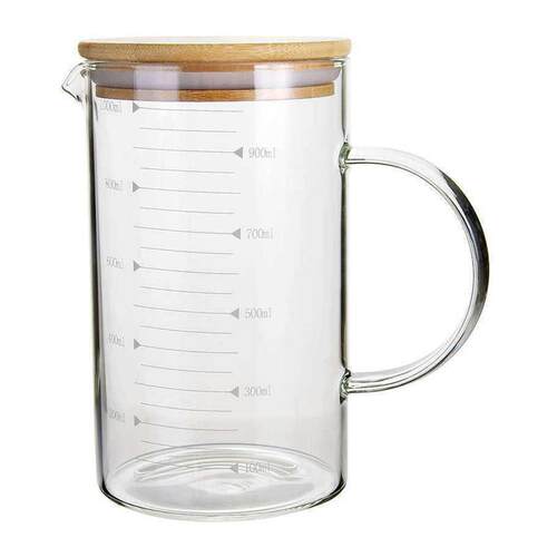 glass measuring cup with scale water glass household baking