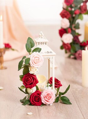 30/50/100pcs Artificial PE Foam Rose Flowers Heads 7CM Bride